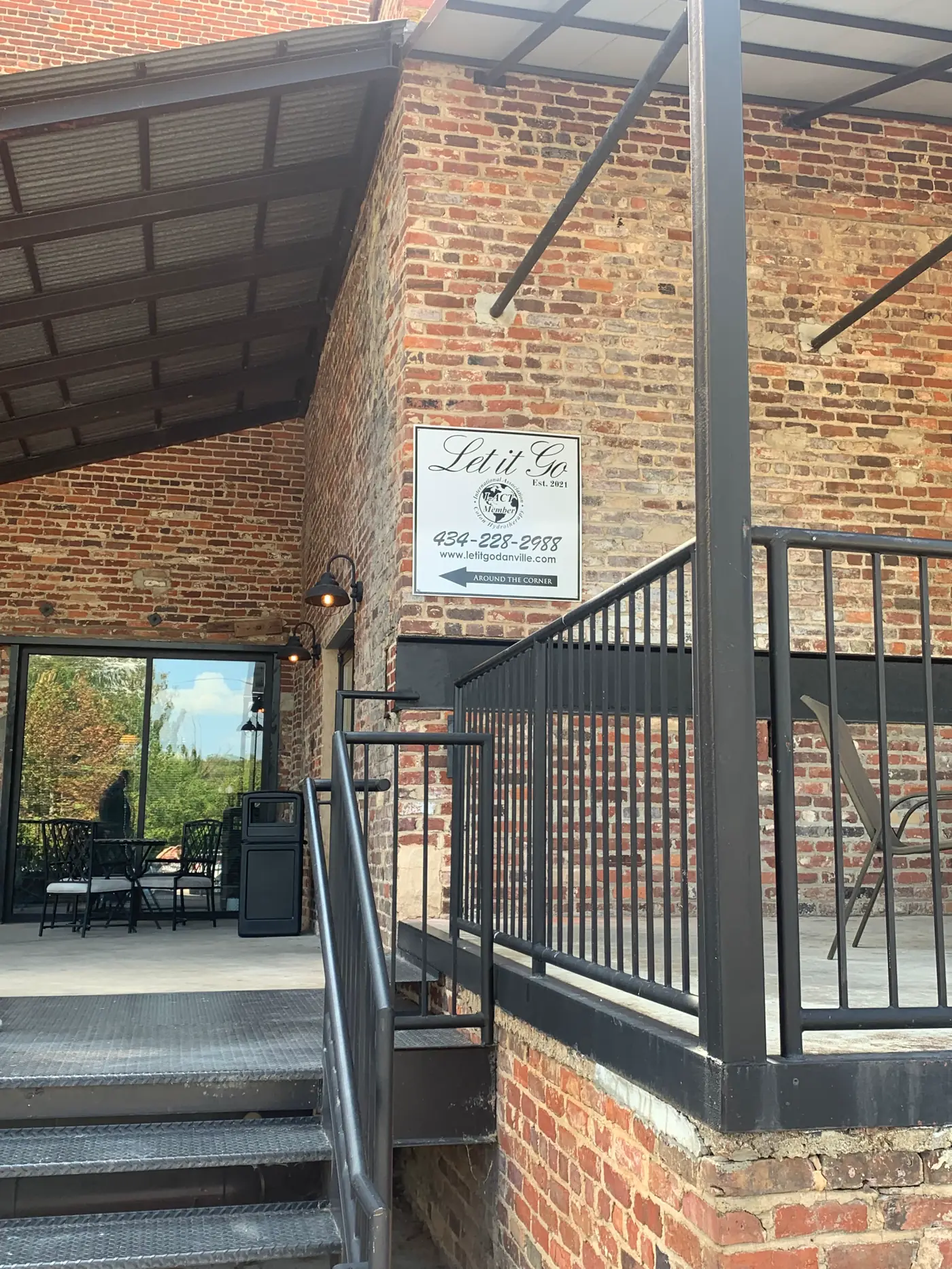 Exterior of the building where Let It Go is located